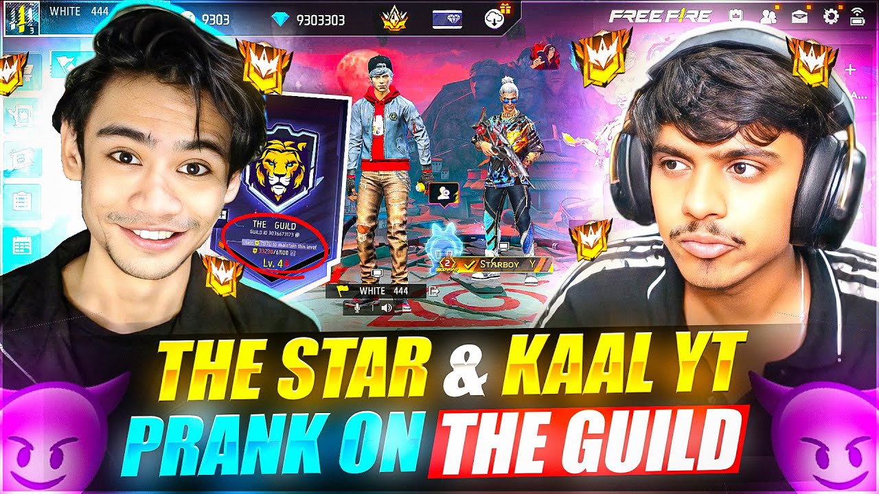 GIRL PRANK ON THE GUILD MEMBERS || THE STAR @KAALYT   #kaalyt #thestar #prank