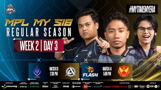LIVE | [ENG] MPL MY Season 18 Week 2 Day 3