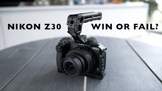 Nikon Z30: My review after using it for a year + Useful accessories.