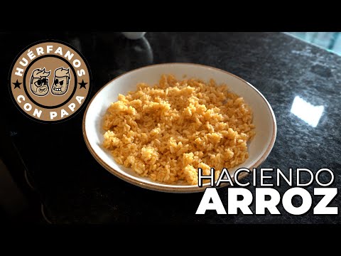 HACIENDO ARROZ - HUÉRFANOS CON PAPA