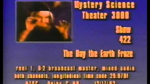 MST3K slates (Seasons 4 & 5)