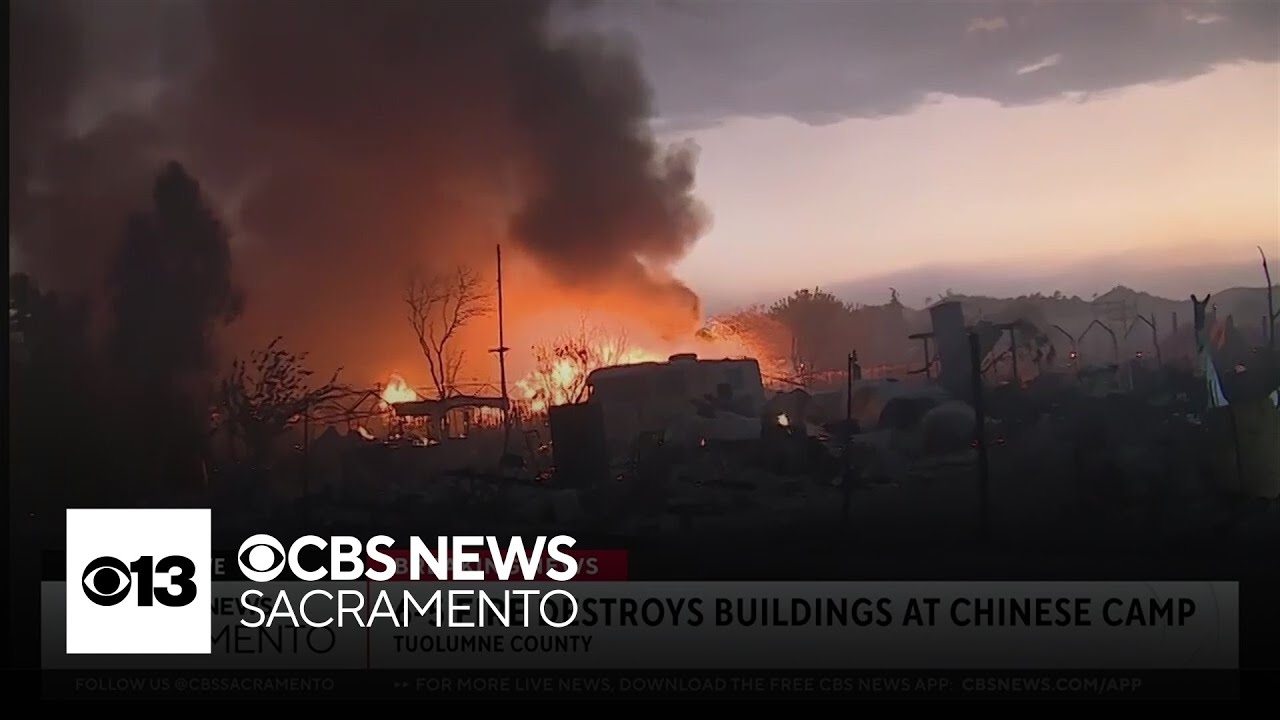 6-5 Fire destroys buildings in historic Chinese Camp