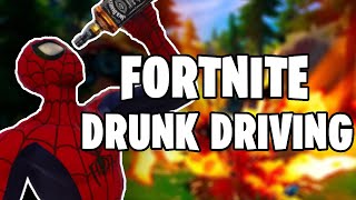 drunk driving challenge in fortnite