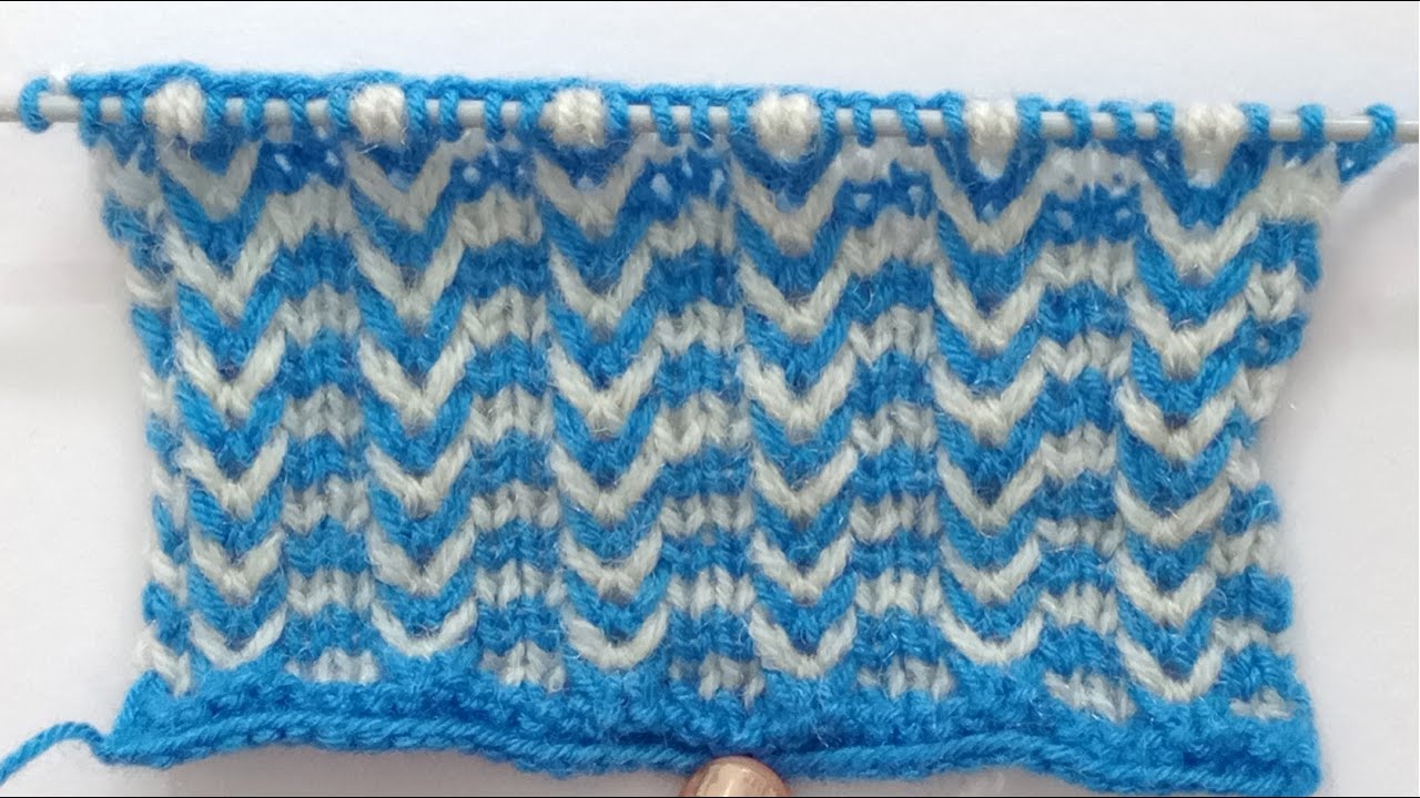 Two Color Knitting Pattern For Sweater Baby Sweater Design Sweater