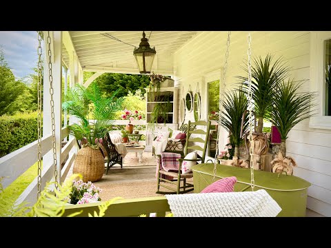 Summer Porch Makeover | Thrifted Finds & DIY Decor