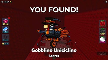 Find the Brainrot [272] How to get Gobblino Uniciclino BRAINROT | Roblox