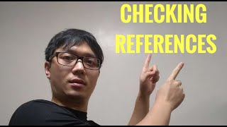 PART 3 EP7. Hiring Step 5. Checking References