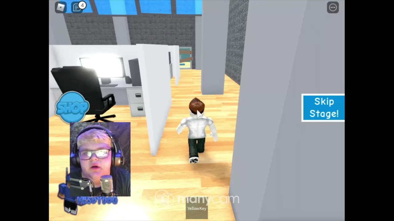 Roblox Gaming Video Ep.18 S.1 escape the news studio