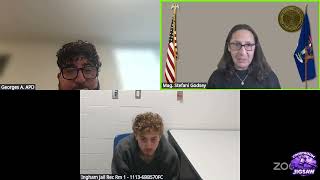 Jail Arraignment Hearing | Ingham County Court (Jonathan, 10/11/25)