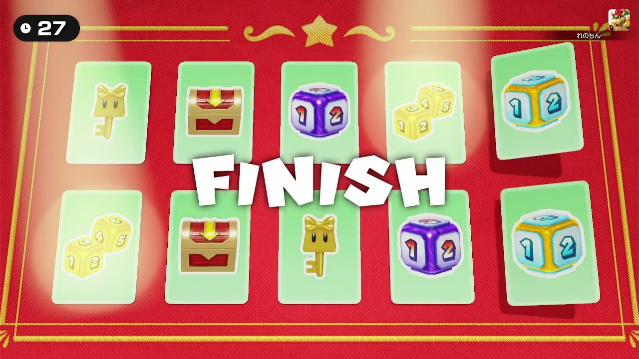 【マリオパーティージャンボリー】ウエスタンランド　playerクッパ　CPU クッパjr　キノピオ　キノピコ　CPU強さ強い　10ターン