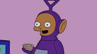 Tinky Winky Exonerado De Homicido - Inocente Los Simpson