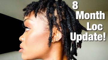 8 Month Loc Update! 🌱 | Two Strand Twist Starter Loc Journey