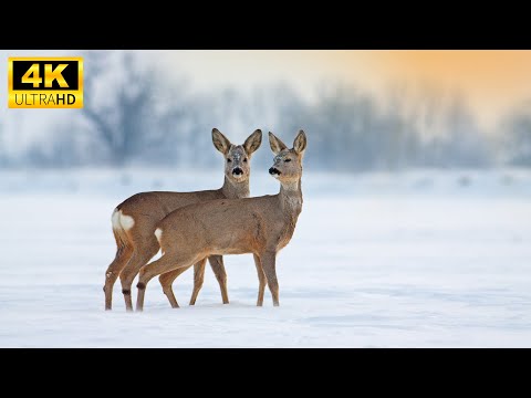 Cute Baby Animals 4K - Around The World Of Adorable Tiny Animals With Relaxing Piano Music