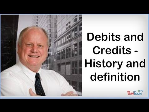 Debits and Credits in Accounting - History and definition