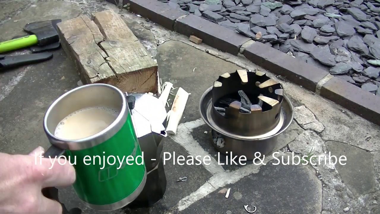 Making Coffee on a Kelly Kettle Hobo Stove YouTube