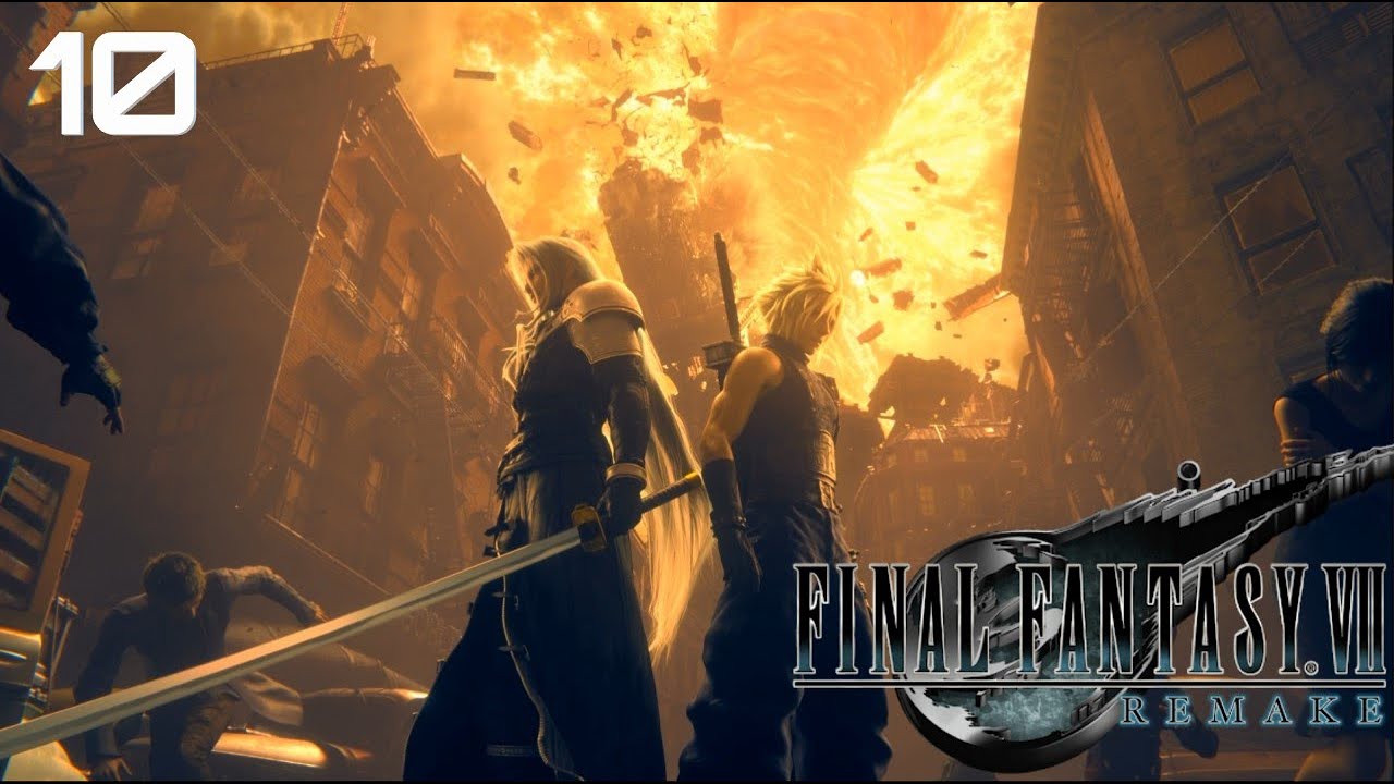 STORMING THE SHINRA BUILDING; LET'S SAVE AERITH | FINAL FANTASY VII REMAKE | {EP. 10}
