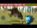 Indian bikes driving 3d  7 dinosaur vs halicopter  funny gameplay indian bikes driving 