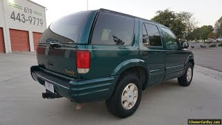 1997 Olds Bravada SUV Oldsmobile Interior Video Review