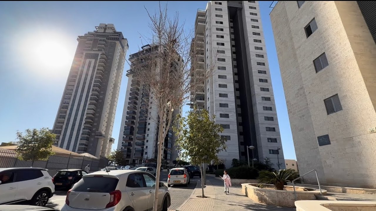 Как выглядит микрорайон на окраине Беэр-Шевы?