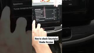 How to Check Smartplay studio version in Maruti Swift, Ertiga ,XL6 #shorts screenshot 2