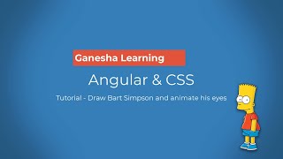 Tutorial - Draw Bart Simpson and animate his eyes