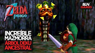 🔴 THE LEGEND OF ZELDA: INDIGO | Increíble Mazmorra: Árbol Deku Ancestral | Nintendo 64 Español