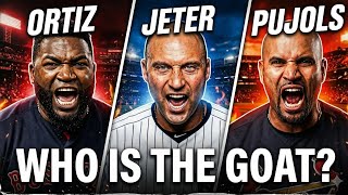 David Ortiz vs Derek Jeter vs Albert Pujols | Legendary MLB Career Comparison