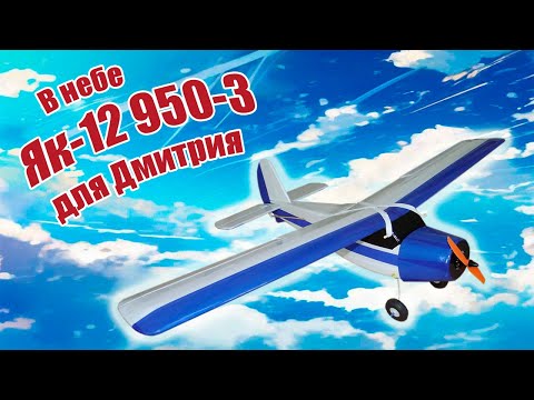 Модель самолета Як-12 950-3 для Дмитрия / ALNADO
