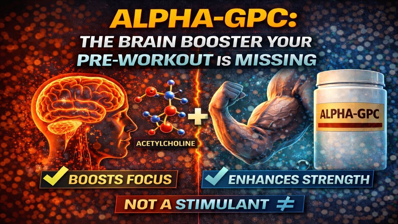 Alpha-GPC Explained | The Brain Booster Your Pre-Workout Is Missing