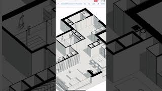 Работа студента "Проектирование интерьера в Archicad"