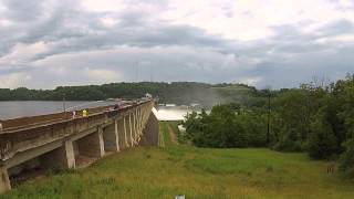 Bagnell Dam Floodgate Open