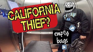 Electric scooter Doordash CALIFORNIA CRIME IS OUT OF CONTROL Dualtron Thunder 3 food delivery