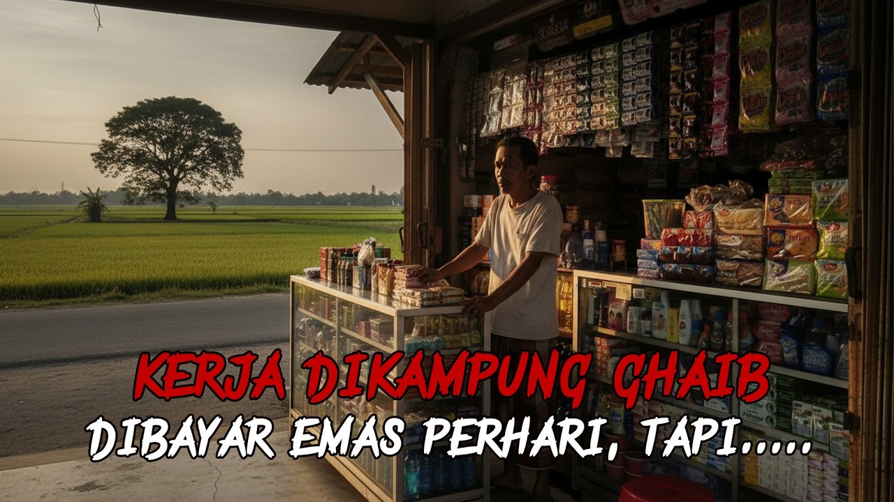 TAK SADAR KERJA DI KAMPUNG GHAIB, DIBAYAR EMAS PERHARI TAPI ADA SYARATNYA.....