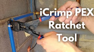 iCrimp Clamp Tool Review Tutorial  DIY  PEX Cinch Clamps