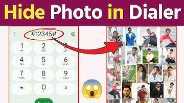 Dialer me photo hide kaise kare | Dialer me photo video kaise chhupaye | How to hide photo in dialer
