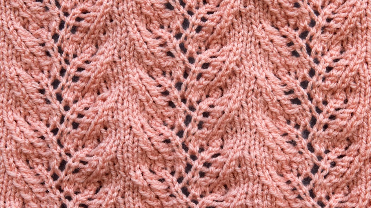 Rami di Felce (punto traforato facile ed elegante)