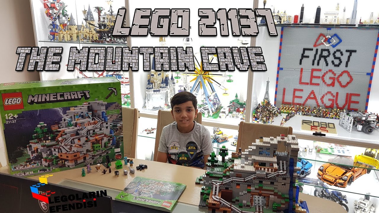 Lego Minecraft 21137 The Mountain Cave - YouTube