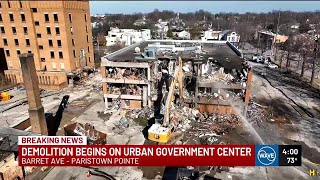 Demolition of Urban Government Center begins