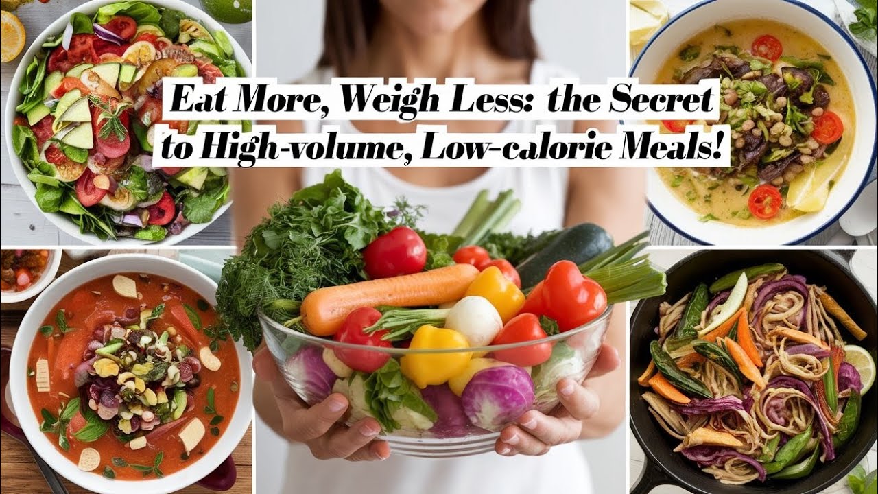 Eat More, Weigh Less: The Secret to High-Volume, Low-Calorie Meals ...
