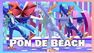 MMD Pokemon 🔵Quaquaval 🔵🎵Pon de Beach🎵