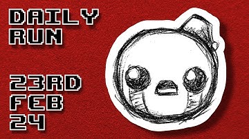 The Binding of Isaac | Daily Run 23rd Feb 2024 (Rank: 26)