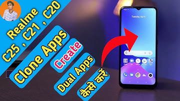 How To clone Apps in Realme C21 , Realme C25 Dual Apps , Realme C20 Main Dual Apps Kaise Banay