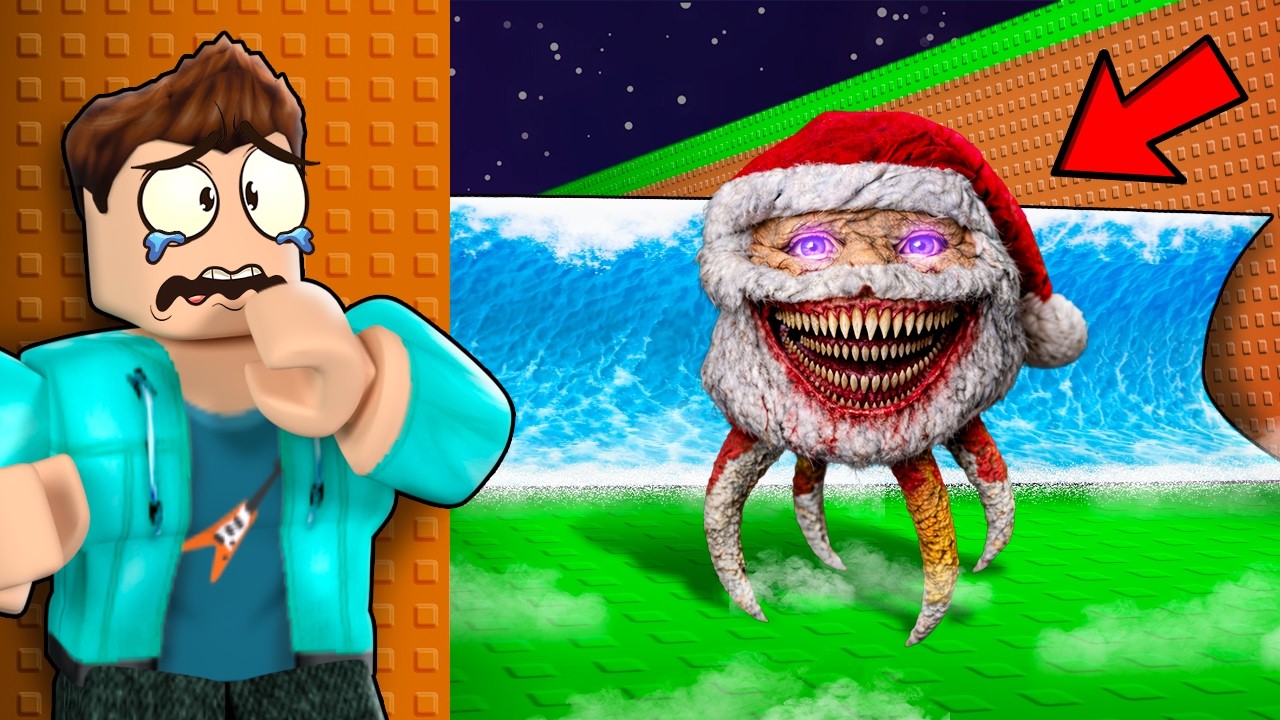 I ESCAPED THE SCARY GOOGOOGAGA UPDATE IN ESCAPE TSUNAMI FOR BRAINROT !!