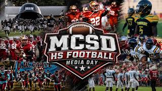 MCSD HS Football Media Day 2026 LIVE