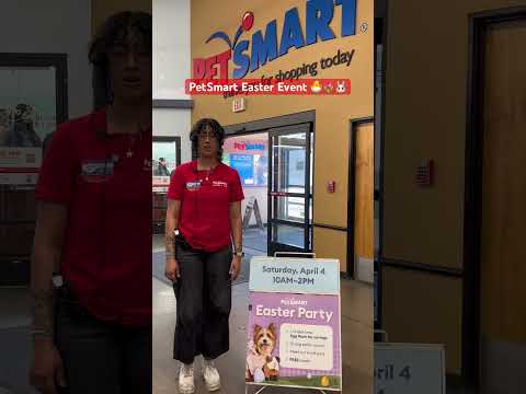 Easter fun is hopping into PetSmart! 🐰🐾🌷