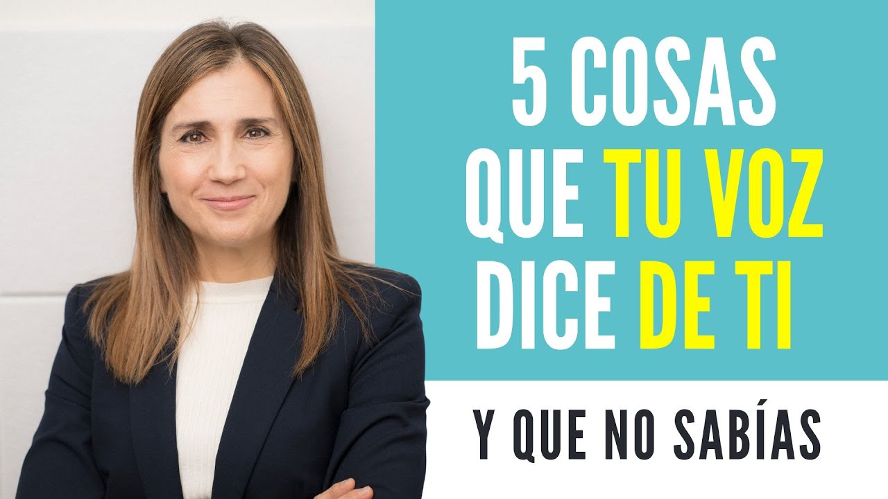 🗣️ 5 cosas que TU VOZ dice de TI, y no sabías | HABLAR EN PÚBLICO
