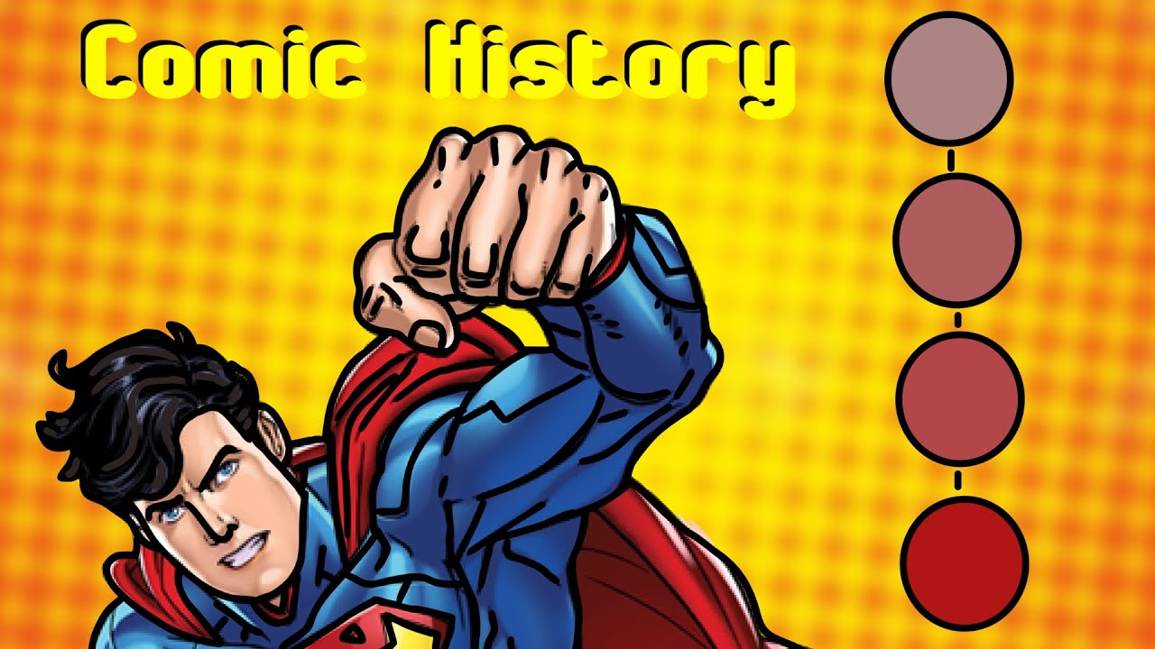 A Brief History Of Superhero Comics