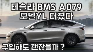 테슬라 모델Yl Bms A079 발생 구입해도 괜찮을까 ?