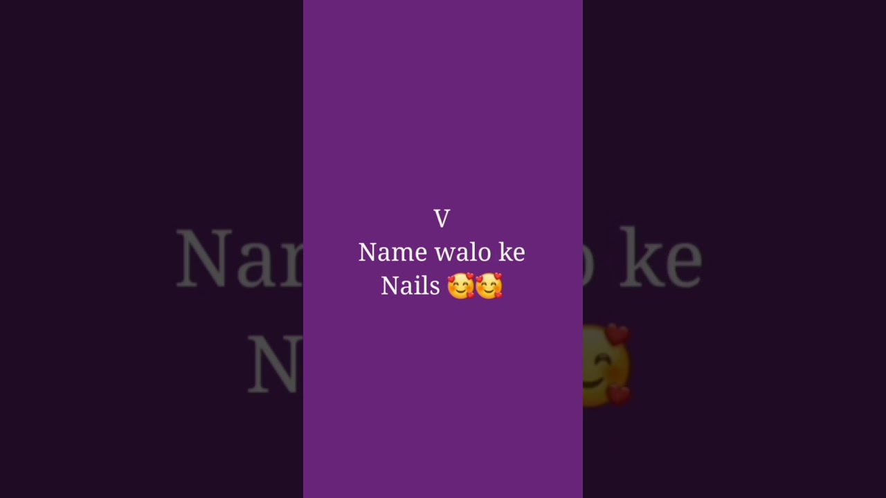 Name letter for nails 🥰🥰 ! part 2 🌈🌈 ! comment your name letter 😍 ! 
