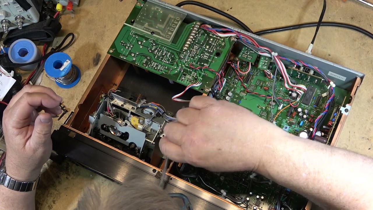 SONY] DTC-55ES(1990年発売)のレビューと修理 [DAT] – nakamura